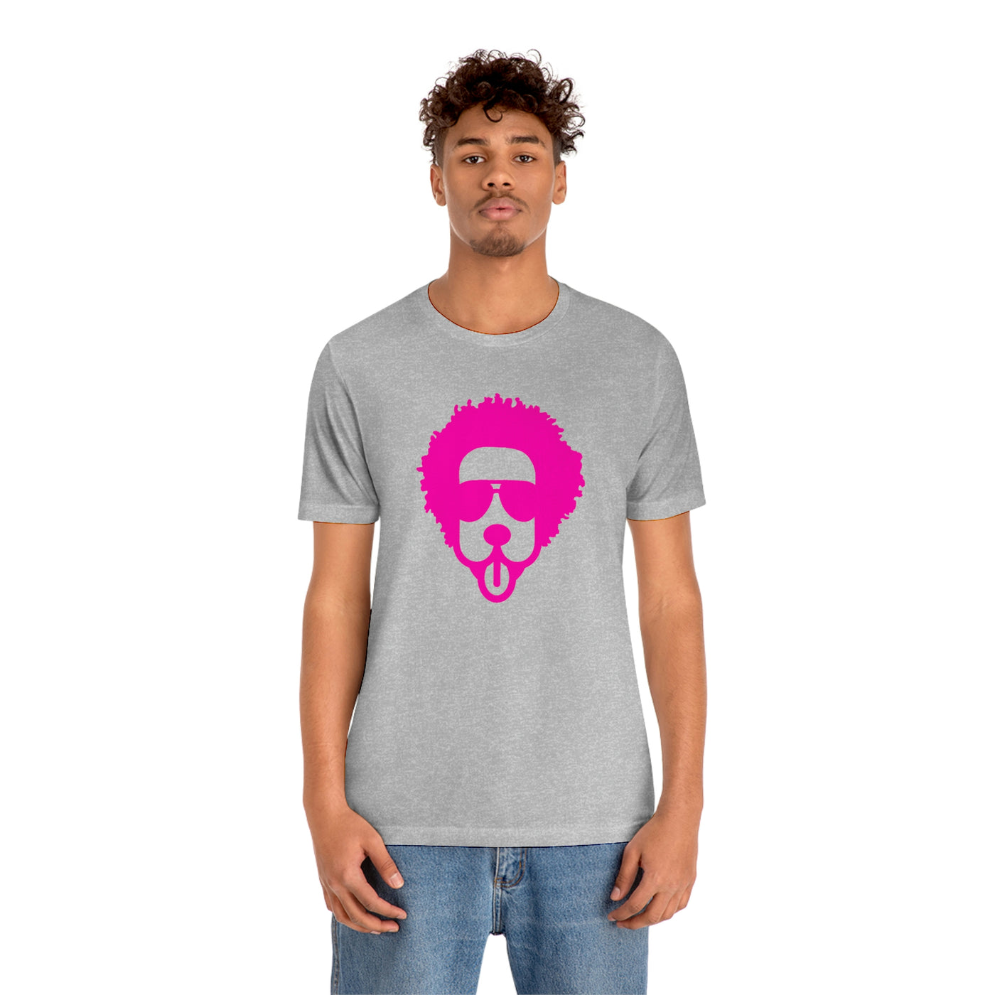 M's Jersey Tee / Arlo Hot Pink